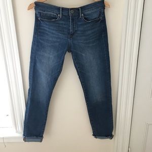 Banana republic ankle-length skinny jeans